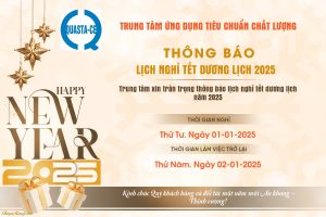 Read more about the article THÔNG BÁO NGHỈ TẾT DƯƠNG LỊCH